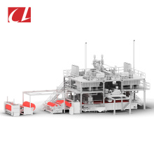 CL-SMS PP Spunbond Meltblown Composite Nonwoven Fabric Making Machine for wet tissue